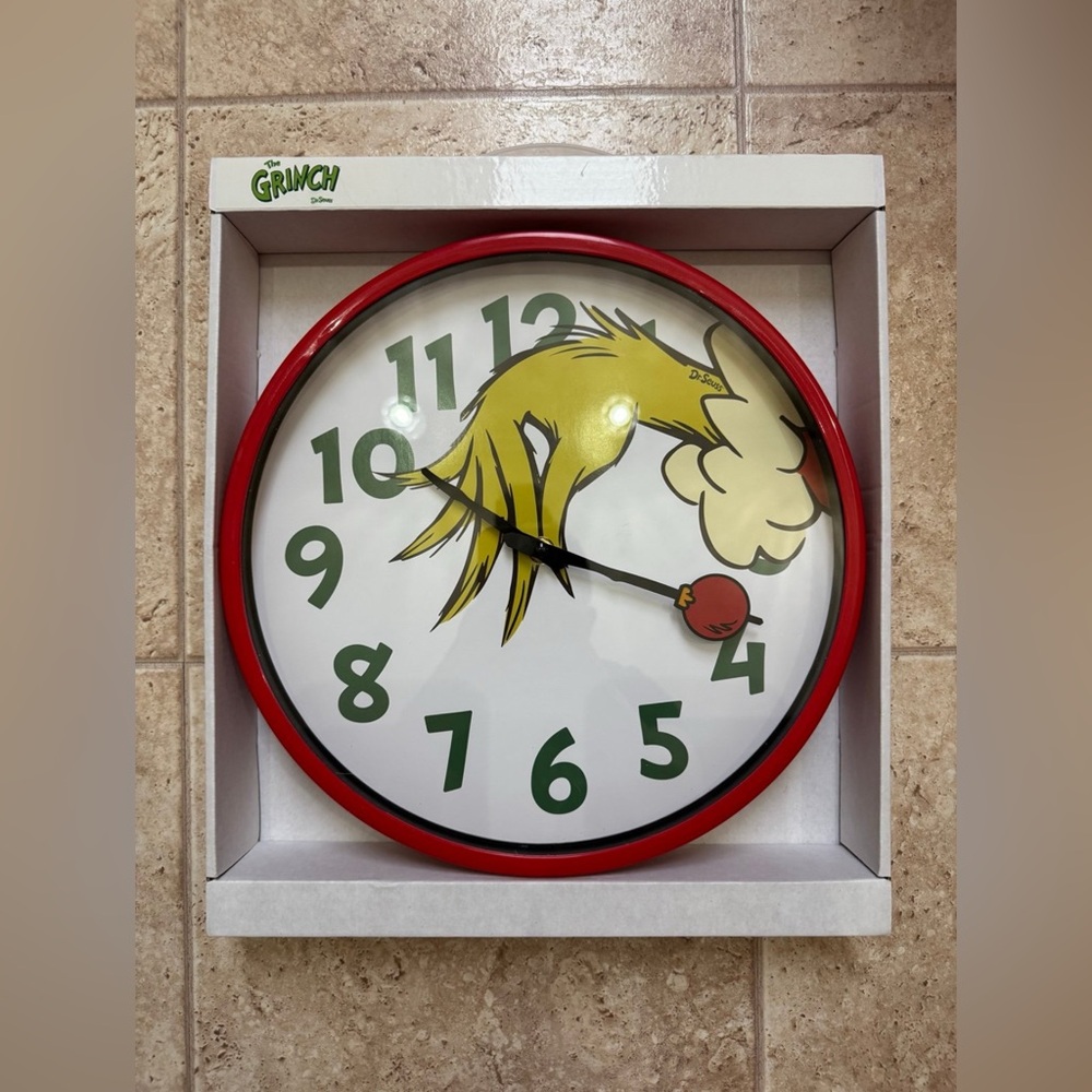 Grinch Clock